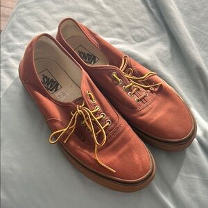 Men’s size 12 rust vans